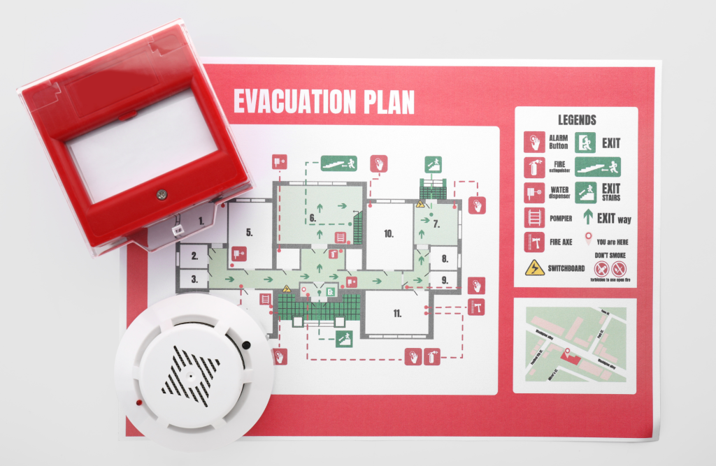 Non-Accredited Fire Awareness - Evacuation Plan