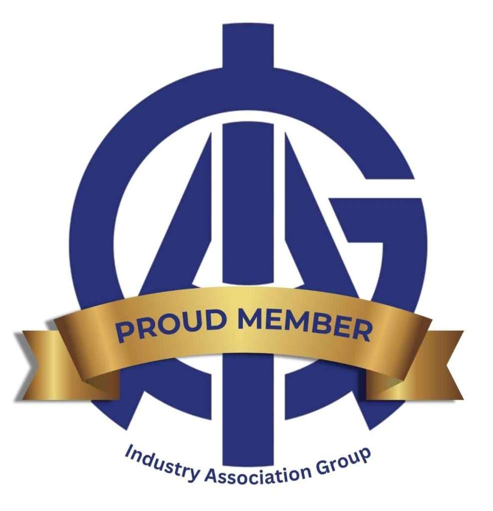 Logo signifying proud member of an Industry Association Group.